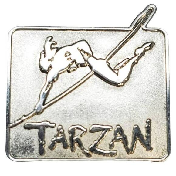 Disney Tarzan Silver-Toned Pin Rare Broadway Musical Edition - Picture 1 of 8